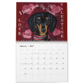 Dackel Kalender (Feb 2027)