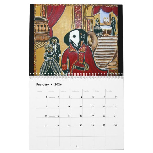 Dackel Kalender (Feb 2026)