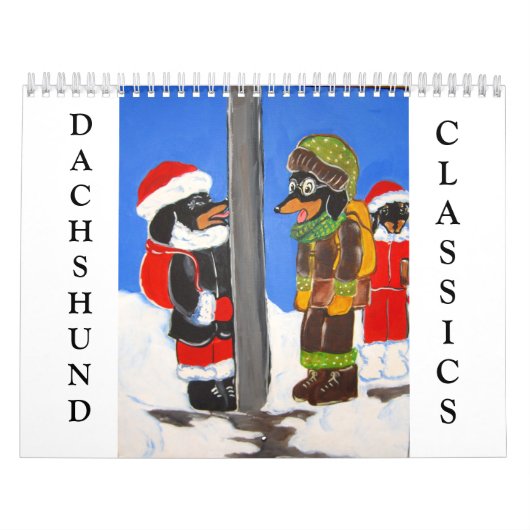 Dackel Kalender (Titelbild)