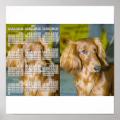 Dackel Kalender 2011 Poster (Vorne)