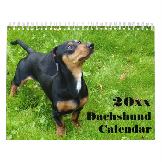Dackel Kalender 2026 mit Ihren Fotos (Titelbild)