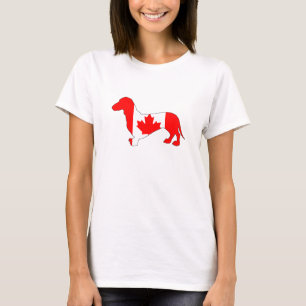 Dackel Kanada T-Shirt