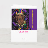 Dackel Karte (Rückseite)