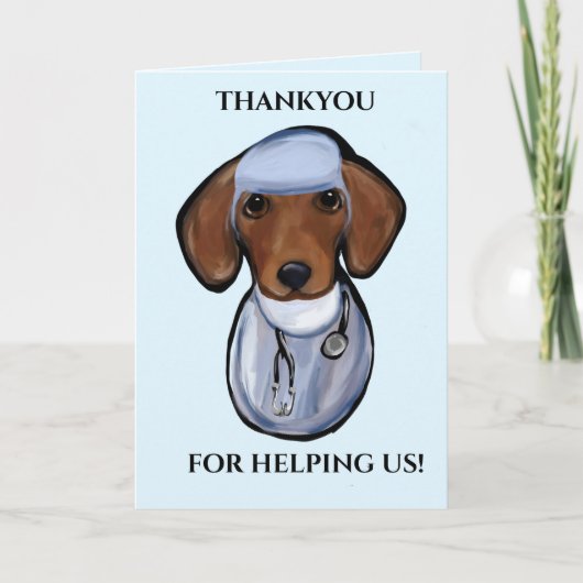 DACKEL KARTE (Vorderseite)