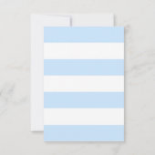 Dackel Kinderdusche Einladung (Rückseite)