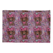 Dackel Kissenbezug (Rückseite)