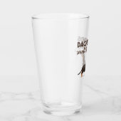 DACKEL KLEIN ABER MÄCHTIG GLAS (Rechts)