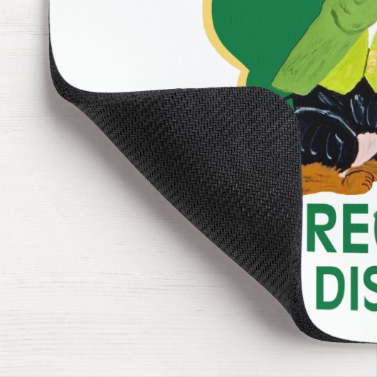 DACKEL-KOBOLD MOUSEPAD (Ecke)