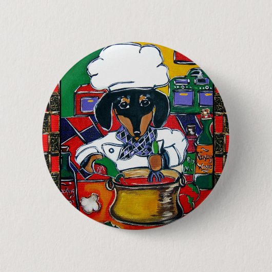 Dackel Koch Button (Vorderseite)