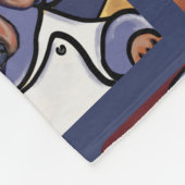 DACKEL KOCH FLEECEDECKE (Ecke)