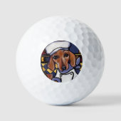 DACKEL KOCH GOLFBALL (Vorderseite)