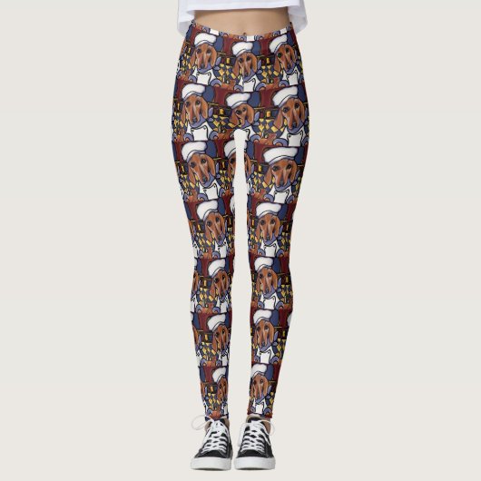DACKEL KOCH LEGGINGS (Vorderseite)