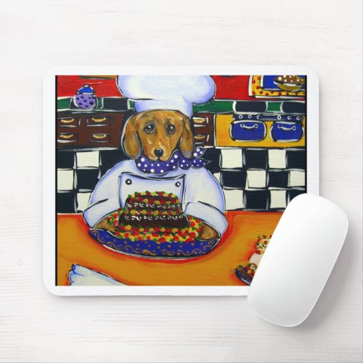 Dackel Koch Mousepad (Mit Mouse)