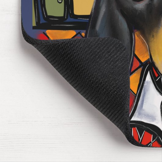 DACKEL KOCH MOUSEPAD (Ecke)