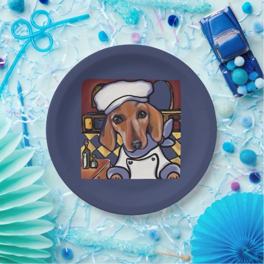 DACKEL KOCH PAPPTELLER (Party)