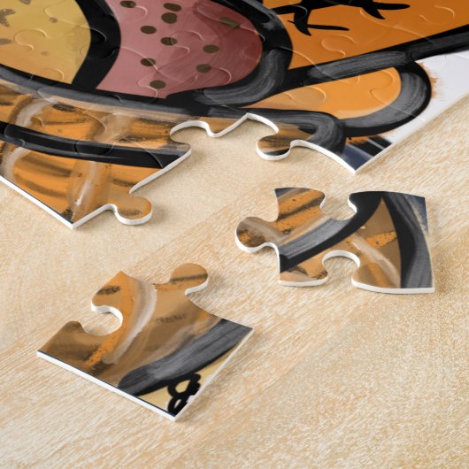 Dackel Koch Puzzle (Seite)