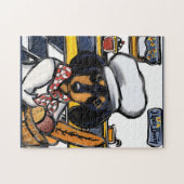 Dackel Koch Puzzle (Horizontal)