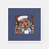 DACKEL KOCH SERVIETTE (Vorderseite)