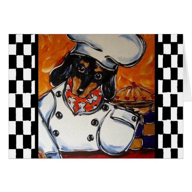 Dackel Köche (Vorderseite (Horizontal))