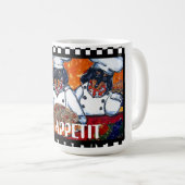 Dackel Köche Kaffeetasse (VorderseiteRechts)