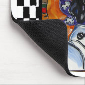 Dackel Köche Mousepad (Ecke)