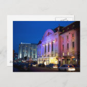 Dackel Konzerthaus Postkarte (Vorne/Hinten)