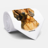 Dackel Krawatte (Gerollt)