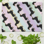 Dackel Küchentuch (Gefaltet)