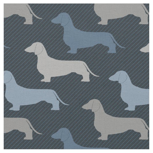 Dackel - Kurz gehärtet Stoff (Nahaufnahme)