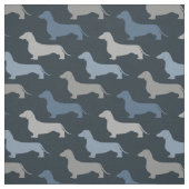 Dackel - Kurz gehärtet Stoff (Muster)