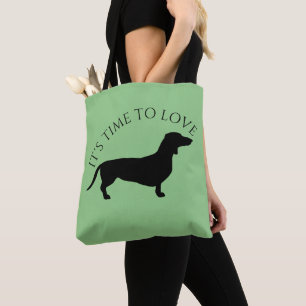 Dackel Kurzes Haar - Silhouette 1 Tasche