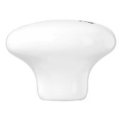 Dackel Langhaar - Silhouette 1 Keramikknauf (Seitenansicht)