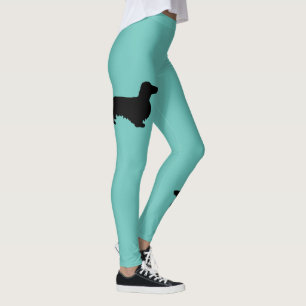 Dackel Langhaar - Silhouette 1 Leggings