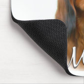 Dackel (langhaarig) Mama 2 Mousepad (Ecke)