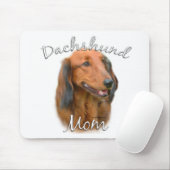 Dackel (langhaarig) Mama 2 Mousepad (Mit Mouse)