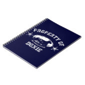 Dackel [langhaarig] notizblock (Linke Seite)