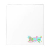 Dackel [langhaarig] notizblock (Vorderseite)