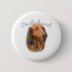 Dackel (langhaarig) Vater 2 Button