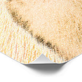 Dackel (langhaarige Malerei) - Originale Hundekuns Poster (Ecke)