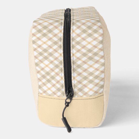 Dackel Langhaariges Rotes Gemälde Original Hundkun Waschbeutel (Rechts)