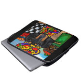 Dackel Laptopschutzhülle (Vorne Knopf)