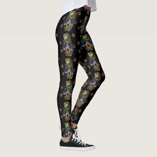 Dackel Leggings (Rechts)