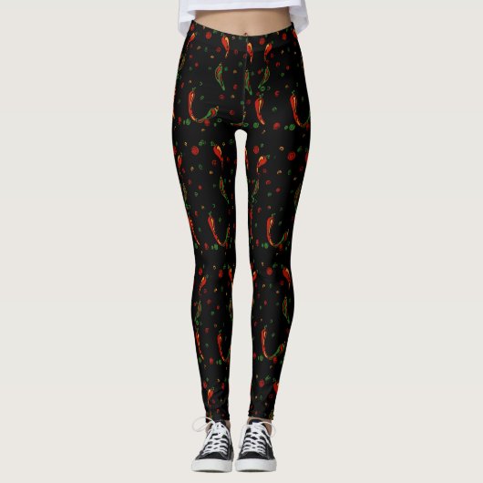 Dackel Leggings (Vorderseite)