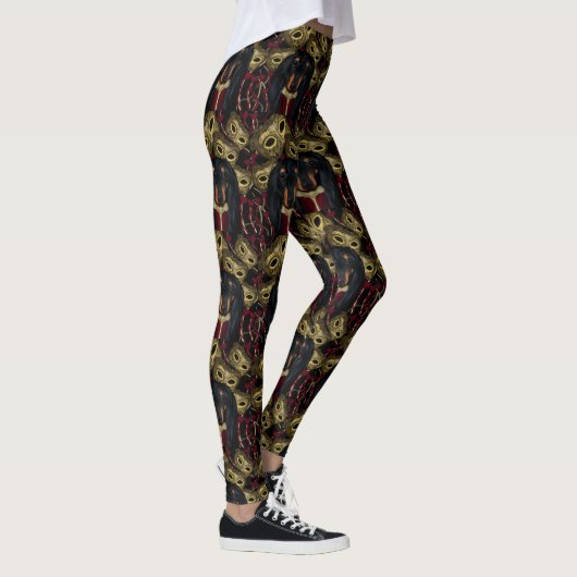 Dackel Leggings (Rechts)