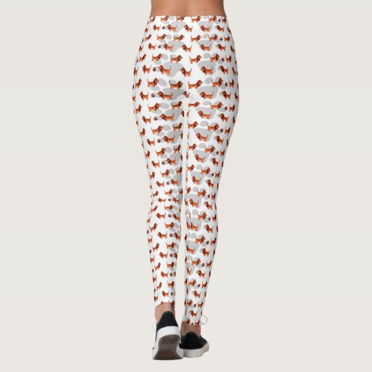 Dackel Leggings (Rückseite)