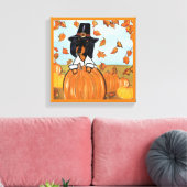 Dackel Leinwanddruck (Insitu (Wohnzimmer))