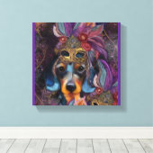 DACKEL LEINWANDDRUCK (Insitu (Holzboden))