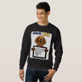 Dackel Liebe 430 Sweatshirt (Vorne ganz)