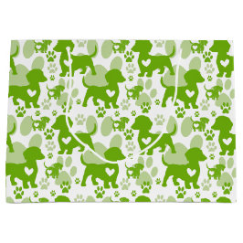 Dackel Liebe Dog Geschenktasche Große Geschenktüte