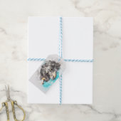 Dackel Liebe Geschenkanhänger (Mit Garn)